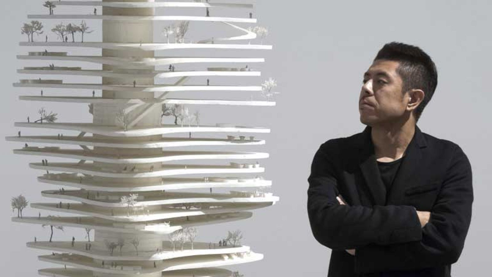 Una exposición nos acerca al arte de Ma Yansong, un joven arquitecto chico