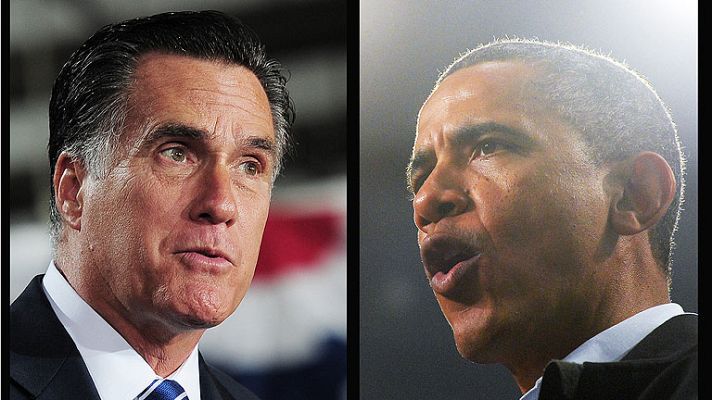 Telediario 1 - Obama y Romney compiten por Ohio