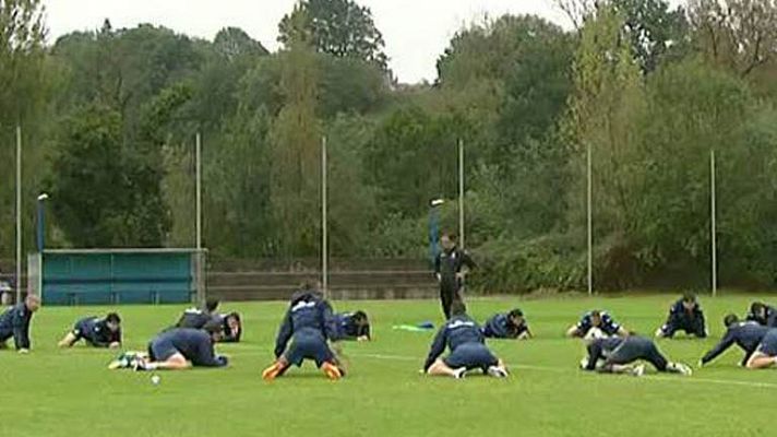 Telediario 1 - El Real Oviedo, al borde de la extinción