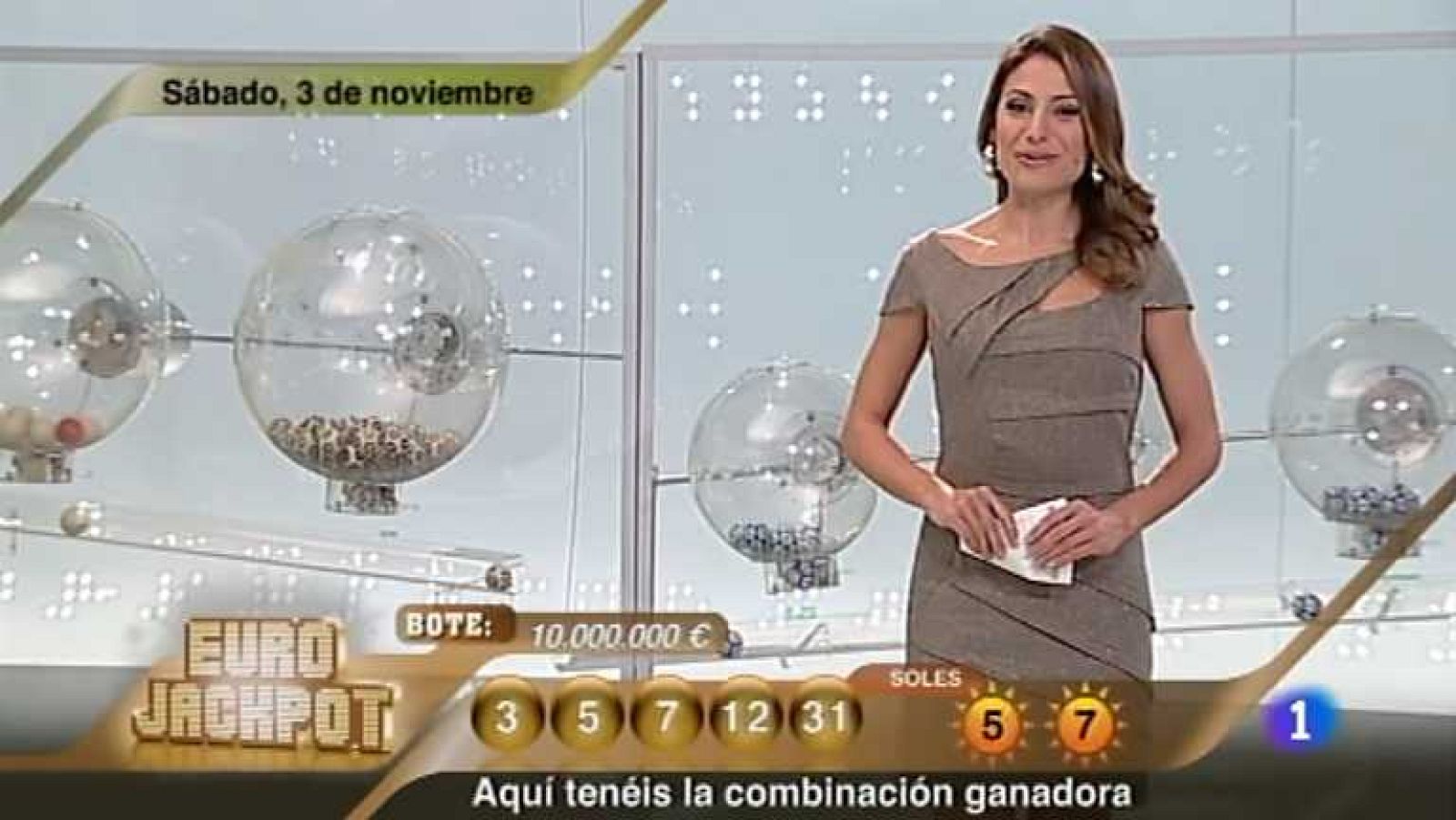 Sorteo ONCE - 03/11/12  - Ver ahora