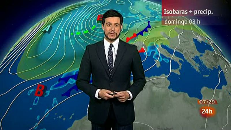 Precipitaciones fuertes en el suroeste, Pirineos y La Palma - El tiempo | Ver