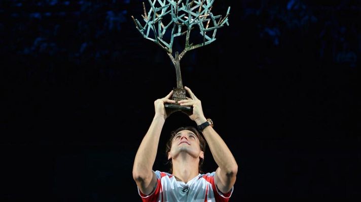 Tenis - Ferrer recibe el árbol de los campeones de París