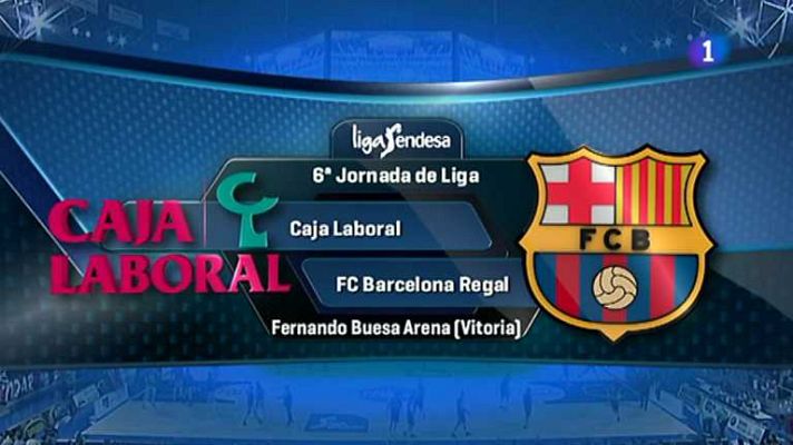 Baloncesto en RTVE - Caja Laboral-FC Barcelona Regal