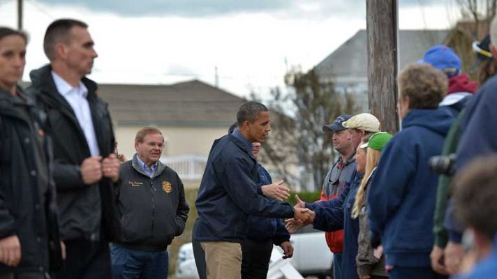 Telediario 1 - Mejores momentos de campaña en EEUU