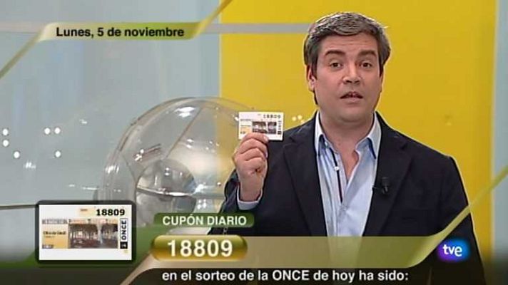 Sorteos ONCE - Sorteo ONCE - 05/11/12