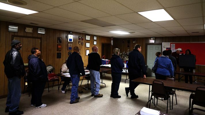 Telediario 1 - Comienzan las votaciones en EE.UU,