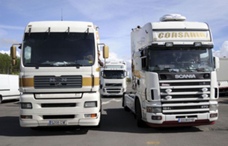 Esta mañana - Un reportero del programa es increpado por camioneros en Benavente