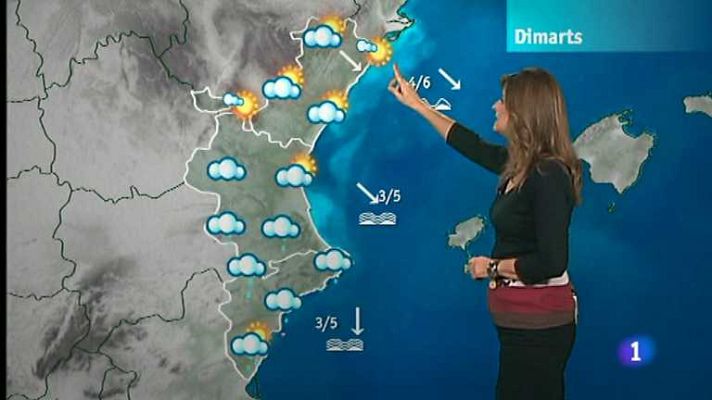 L'informatiu - Comunitat Valenciana - El tiempo en la Comunidad Valenciana - 06/11/12