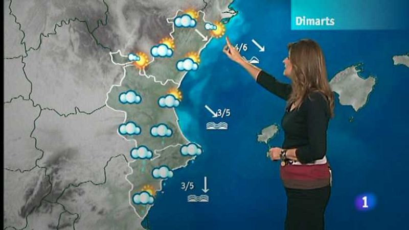 El tiempo en la Comunidad Valenciana - 06/11/12 - ver ahora