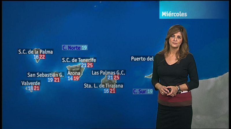 El tiempo en canarias 06/11/12 | Ver