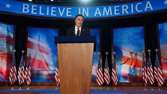 Telediario 1 - Romney reconoce la victoria de Obama en la elección presidencial