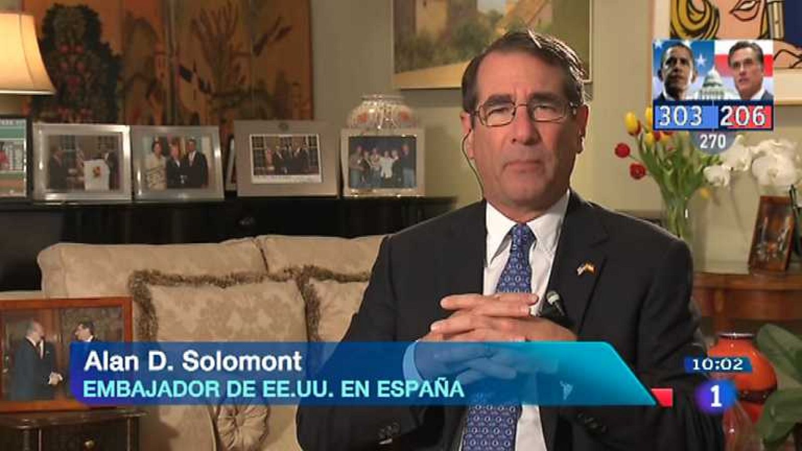 Los desayunos de TVE - Alan Solomont, embajador de Estados Unidos en España. Nicolas Redondo Terreros, presidente de la Fundación para la Libertad - Ver ahora