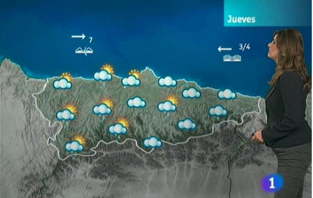 Panorama Regional - El tiempo en Asturias - 07/11/12