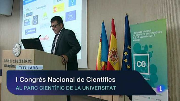 L'informatiu - Comunitat Valenciana - La Comunidad Valenciana en 2' - 07/11/12