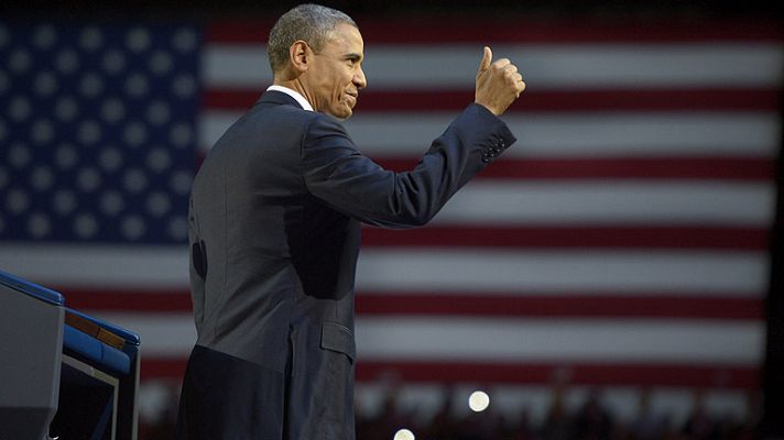 Telediario 1 - Obama: "lo mejor está por venir"