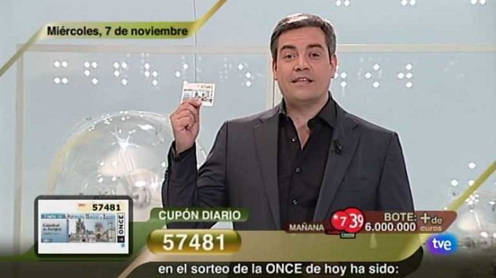 Sorteos ONCE - Sorteo ONCE - 07/11/12