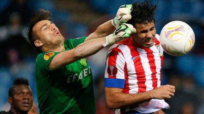 Telediario 1 - Solo el Atlético lo tiene claro en la Europa League