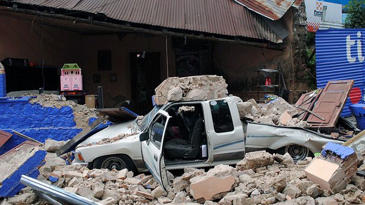 Telediario 1 - Al menos 48 muertos y más de 100 heridos en Guatemala por un fuerte terremoto