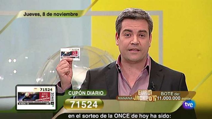 Sorteos ONCE - Sorteo ONCE - 08/11/12