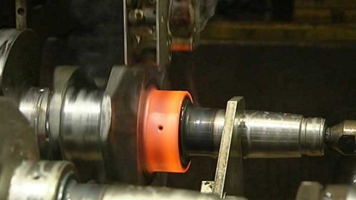 Telediario 1 - Estrategias conjuntas en el sector de la automoción en Aragón