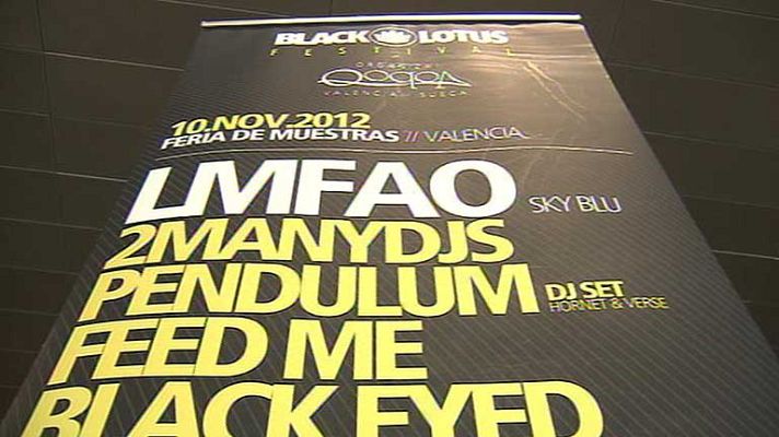 Telediario 1 - Macroconcierto de música Valencia