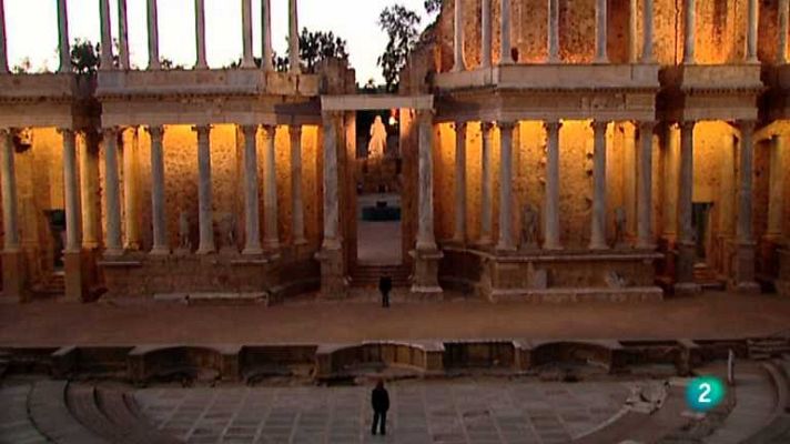 La mitad invisible - Teatro romano de Mérida