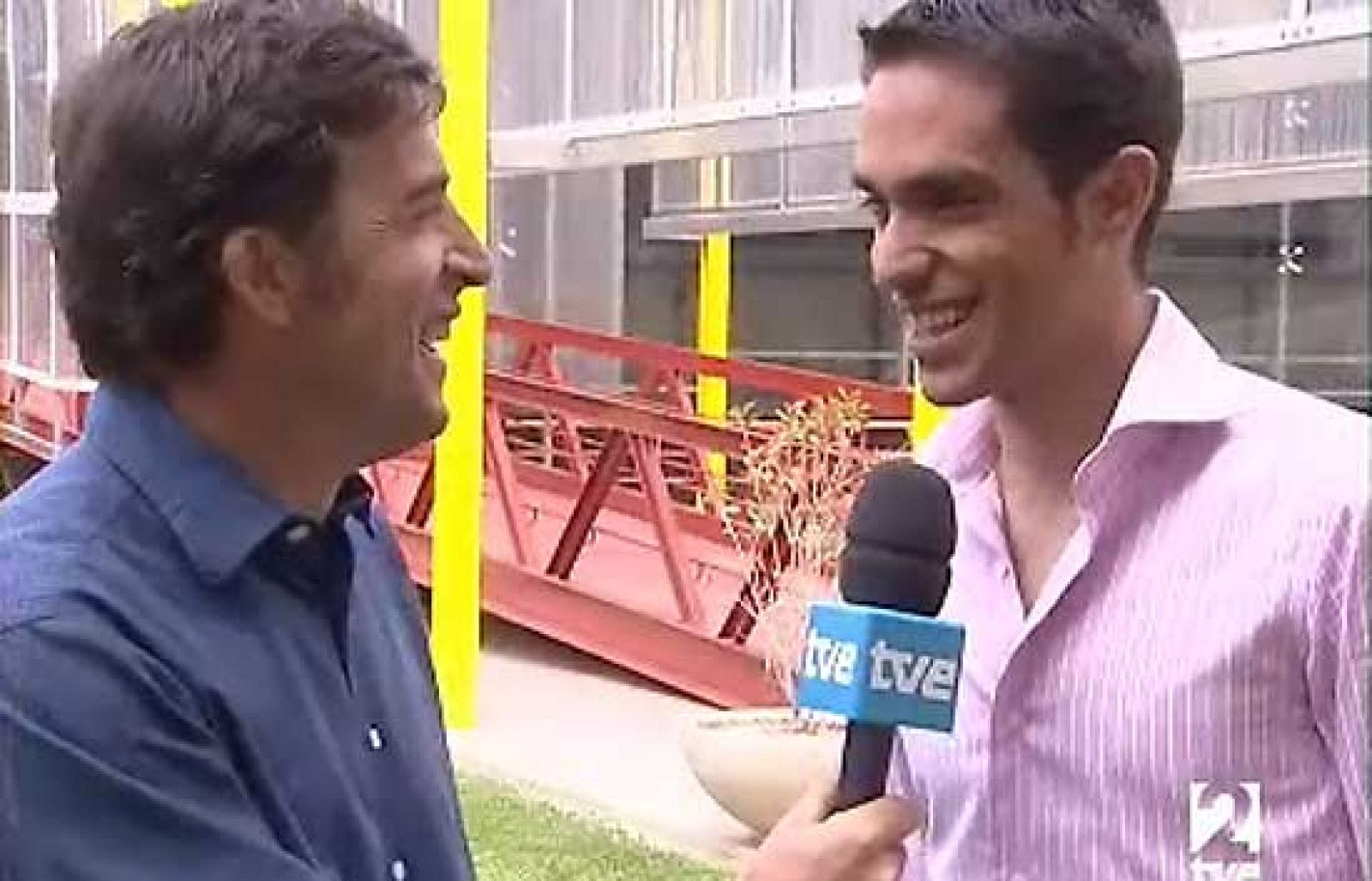 Alberto Contador habla en exclusiva con TVE y confirma que participará en la prueba en ruta y en la contrarreloj de los Juegos .