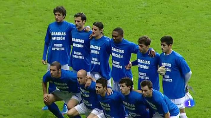 Telediario 1 - La esperanza vuelve al Oviedo