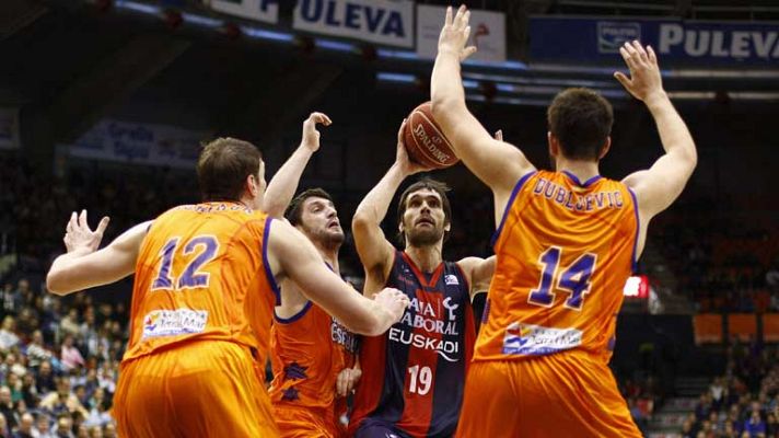 Baloncesto en RTVE - Valencia Basket 75-79 Caja Laboral