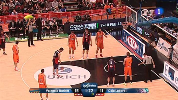 Baloncesto en RTVE - Valencia Basket - Caja Laboral