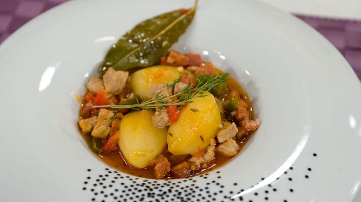 RTVE Cocina - Patatas guisadas con cerdo