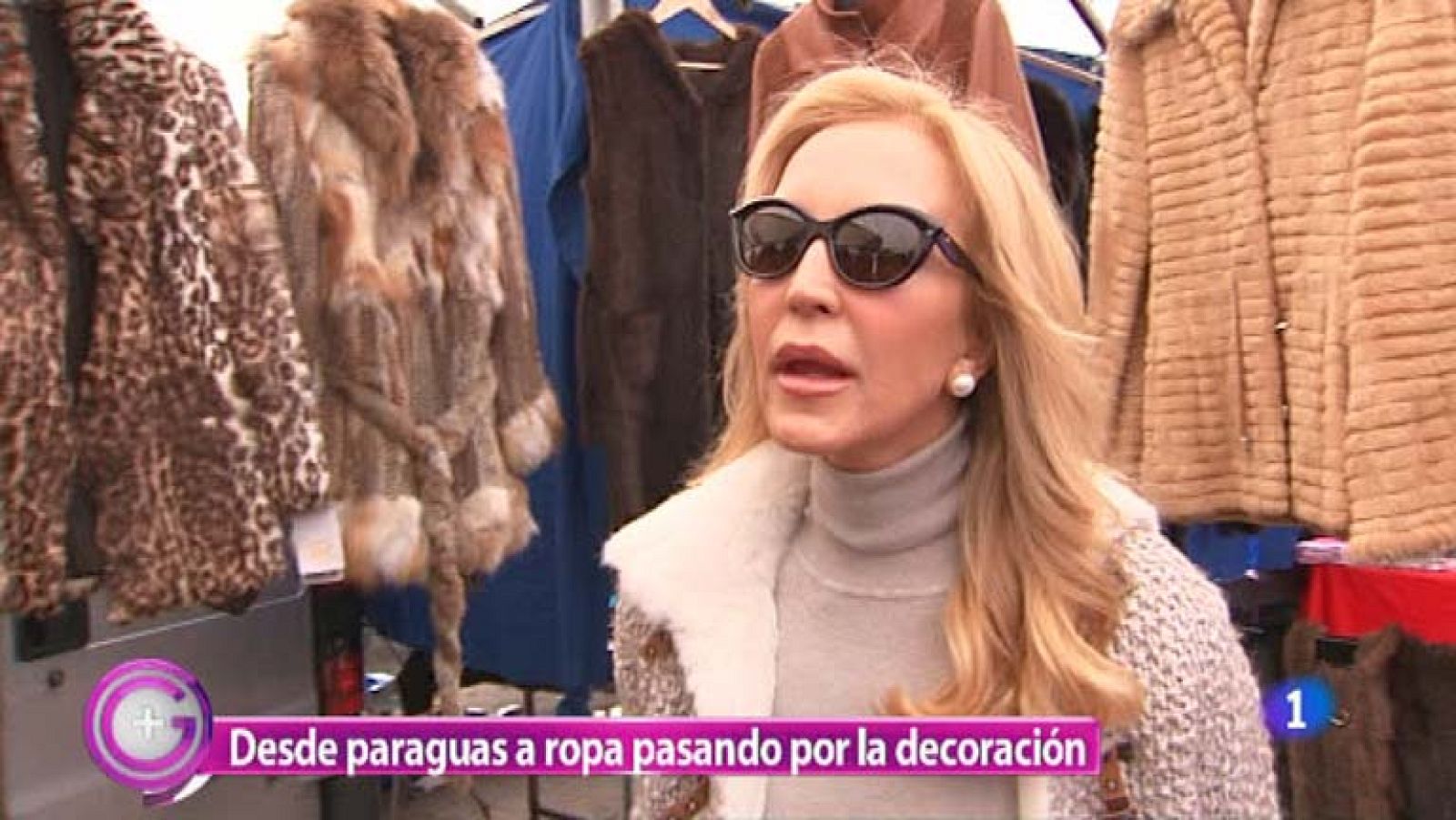Más Gente - ¡¡Carmen Lomana se va a un mercadillo!!