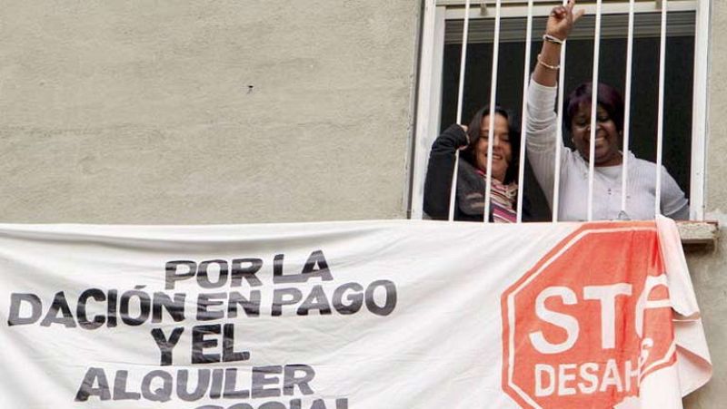 La banca anuncia que paraliza los desahucios en casos de extrema necesidad