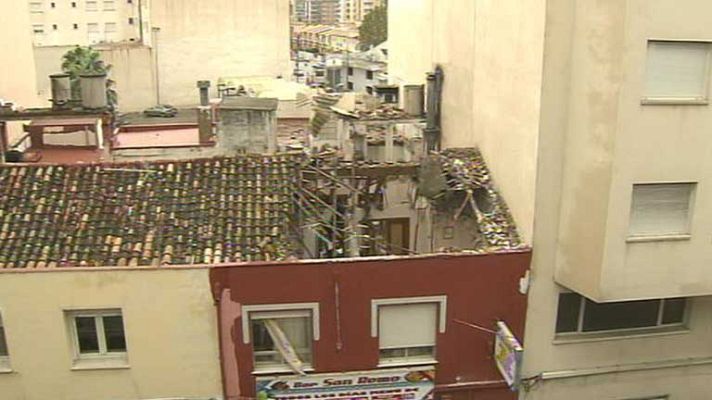 Telediario 1 - Alerta en España por lluvias