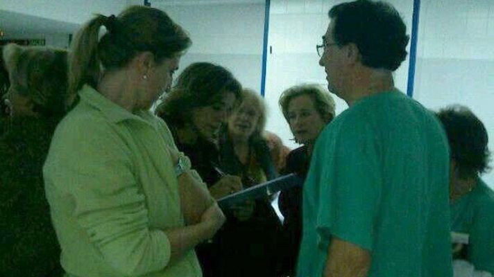 Telediario 1 - Rumores de crisis en el PP