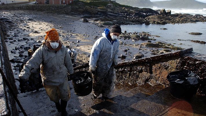 Telediario 1 - Juicio 'Prestige'