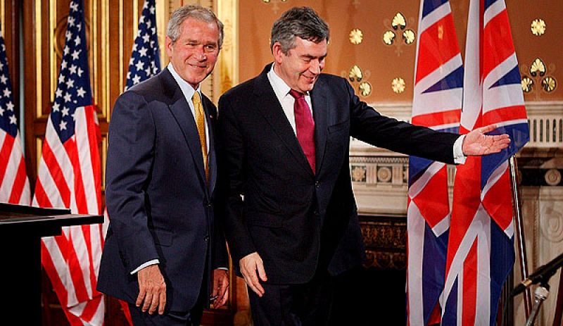 Comparecencia íntegra de Bush y Brown