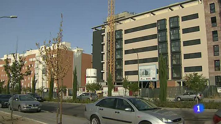 Telediario 1 - Baja tasa de morosidad hipotecaria