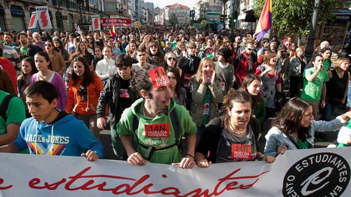 Telediario 1 - Telediario 1 en 4' - 14/11/12