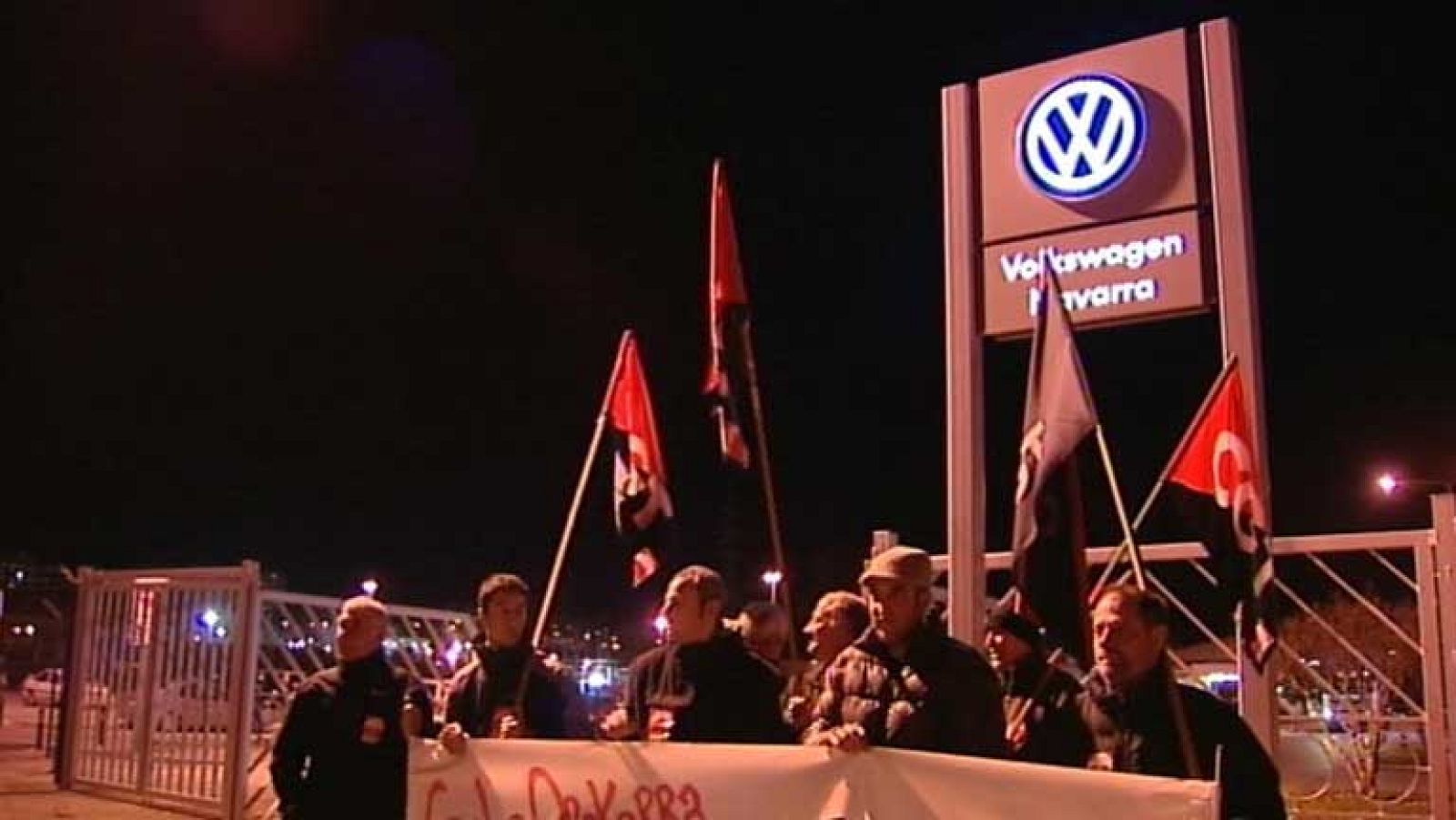 Los trabajadores de la industria son los que más secundan la huelga