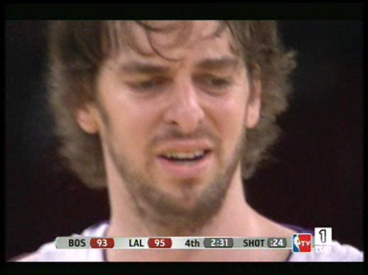 Baloncesto en RTVE - Lakers 103 - 98 Boston Celtics