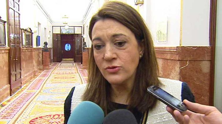 Telediario 1 - Para el PSOE no hay acuerdo sobre desahucios por tres diferencias sustanciales