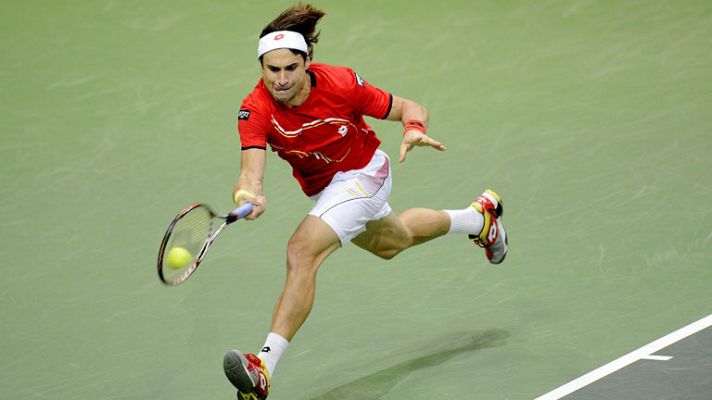  - Espectacular globo de Ferrer ante Stepanek