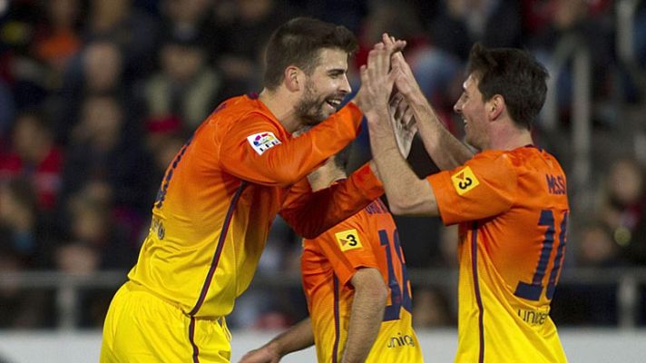 Telediario 1 - El Barça recibe al Zaragoza