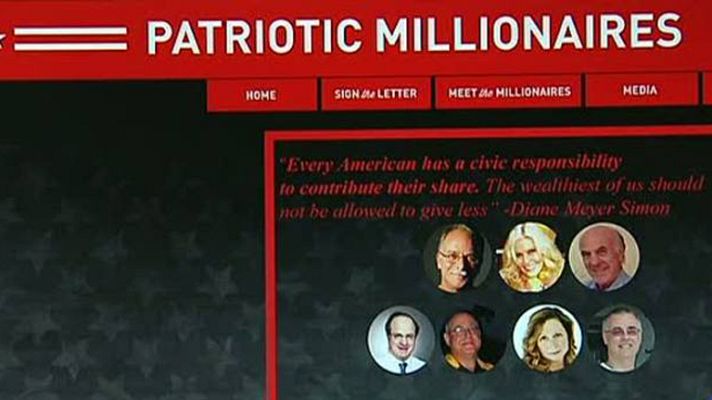 Telediario 1 - Millonarios de EE.UU piden a Obama que suba los impuestos