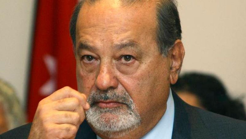 Carlos Slim, máximo accionista del Oviedo