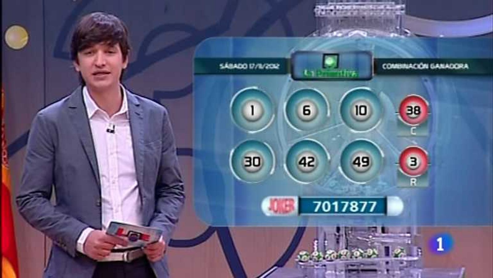 Lotería Primitiva - 17/11/12  - Ver ahora