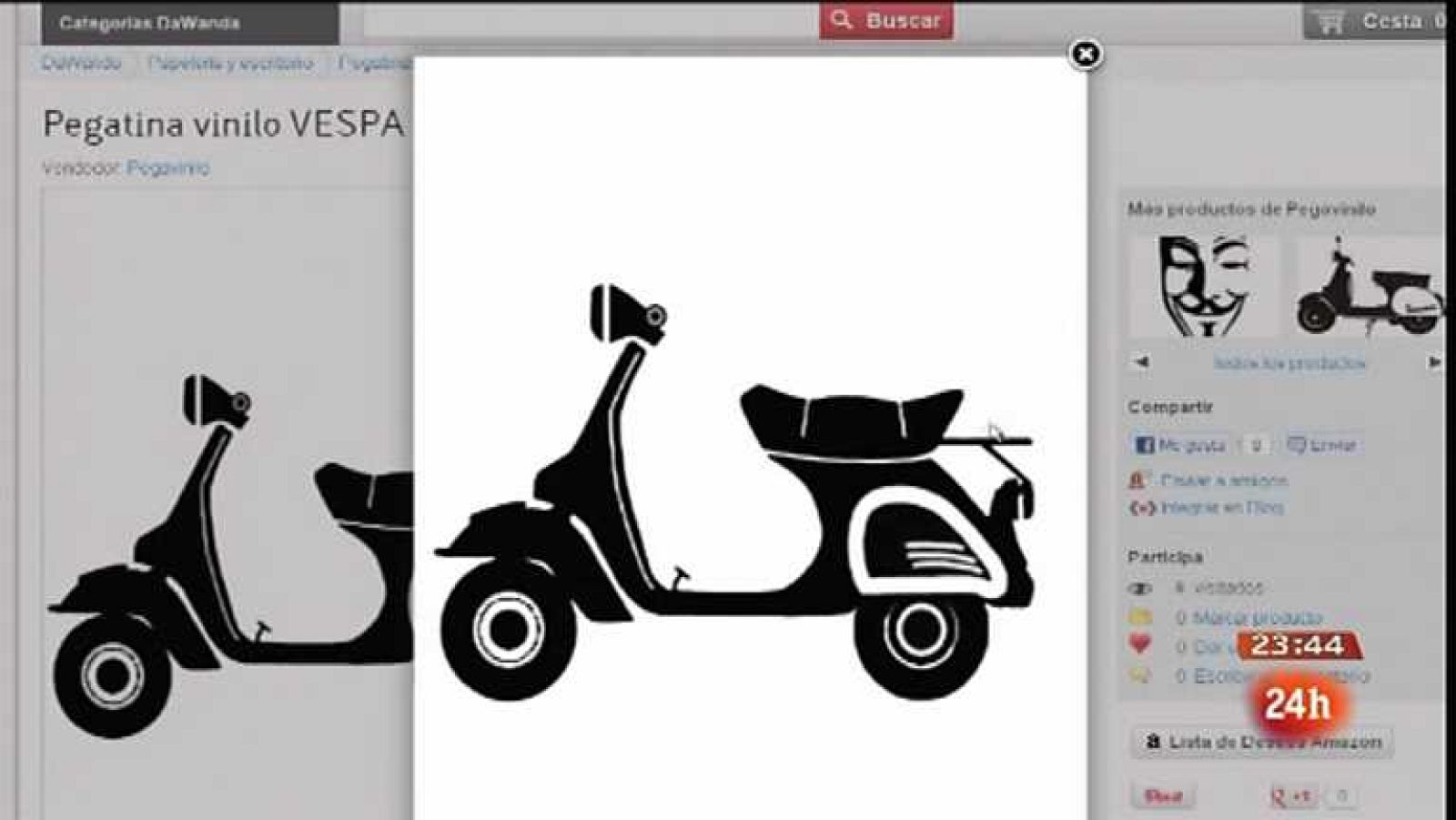 Cámara abierta 2.0 - Dawanda, un portal de artesanos; Musgoman en Tú ruedas; Medibaby, pediatría online; Spotbos en Tú innovas; Gracia Olayo en 1minutoCOM -17/11/12 - Ver ahora