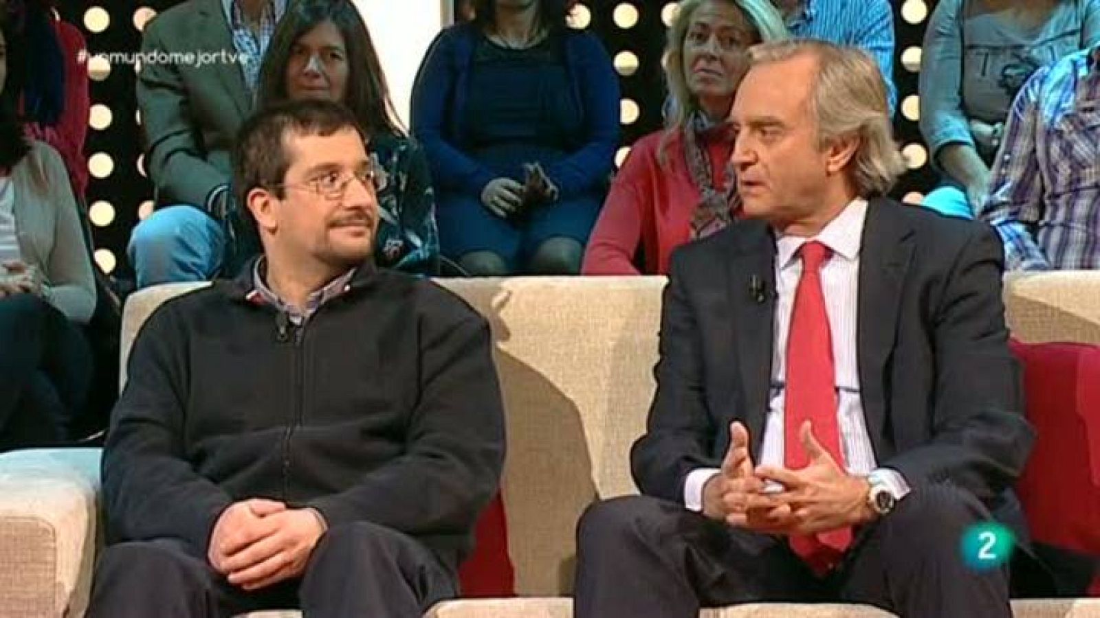 Un mundo mejor: Piensa en positivo: Jesús Serrano, trabajador Línea Directa