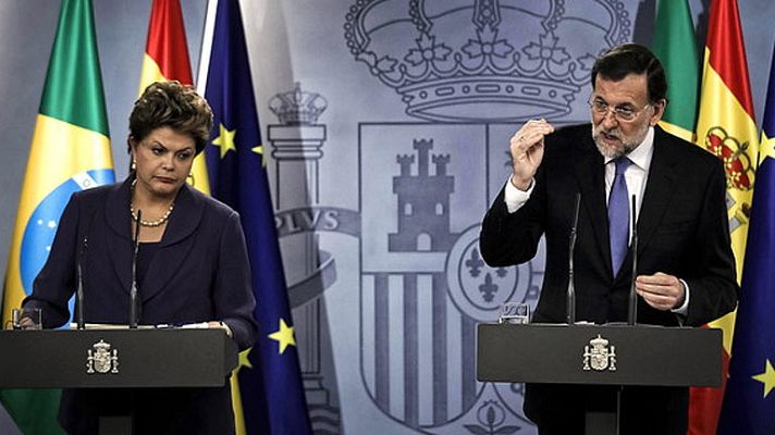 Telediario 1 - Rajoy: El problema es financiarse